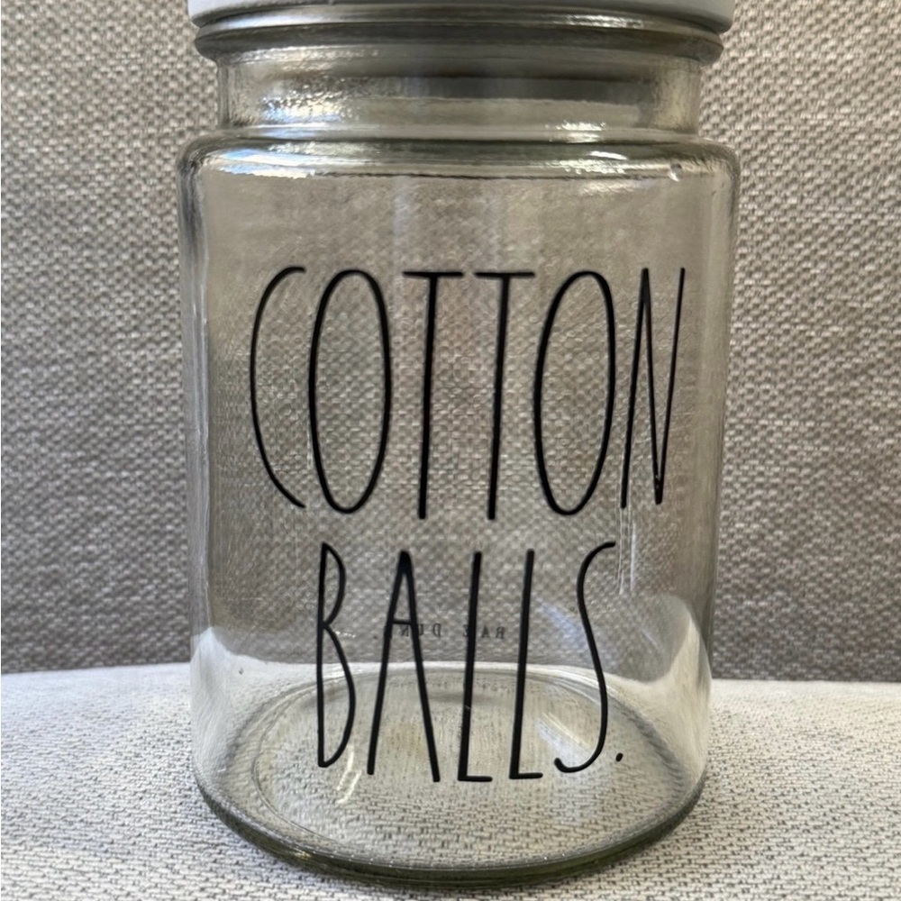 Rae Dunn Cotton Ball Canister‎